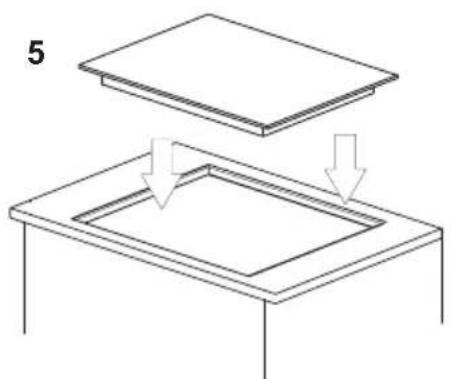 AMICA EHC 12713 E - Installatie van het apparaat zonder pakking is Niet toegestaan. - 1