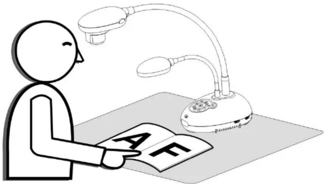 Lumens DC193 - 簡報者與文件相對位置 - 1