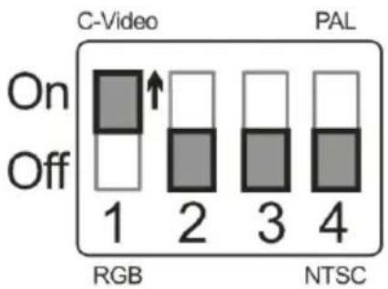Lumens DC193 - 連接電視時 - 1
