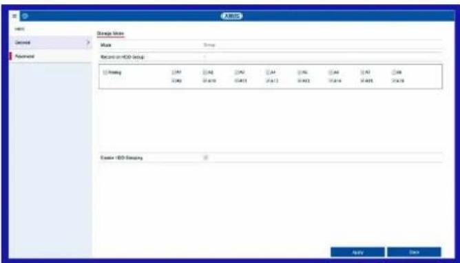ABUS HDCC90021 - Onglet Mode de sauvegarde - 3