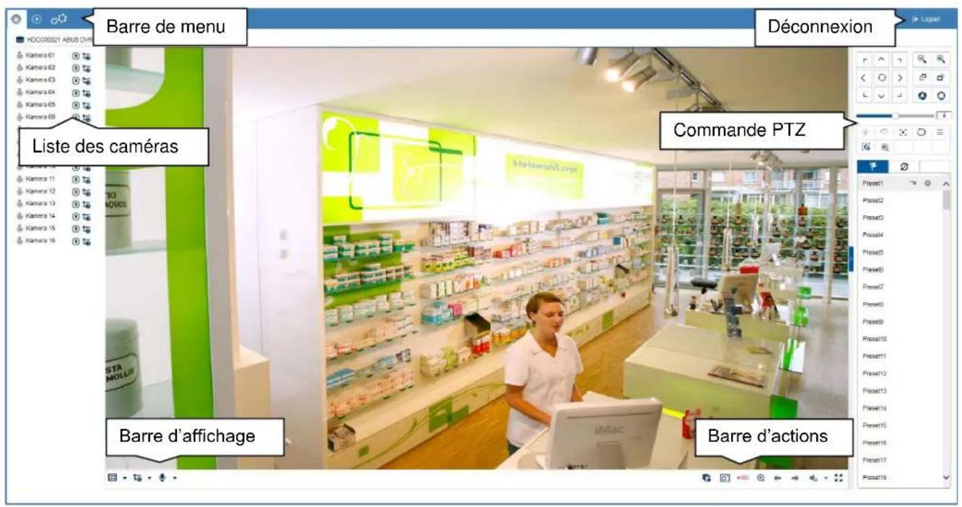 ABUS HDCC90021 - Affichage en temps réel - 1