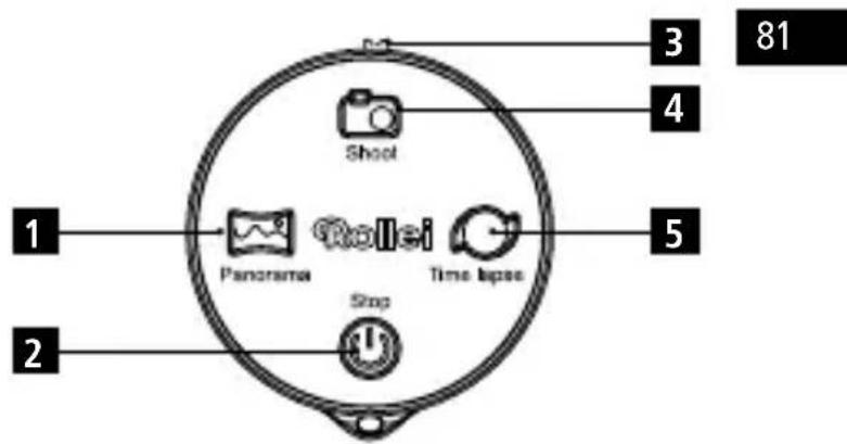 ROLLEI Smart ePano 360 - Afstandsbediening - 1