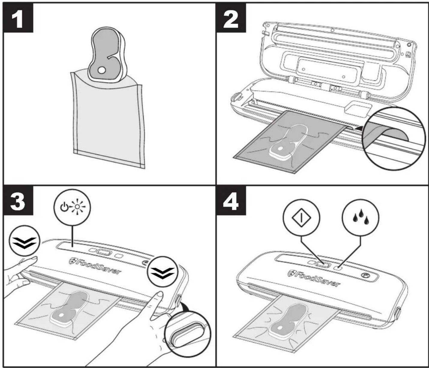 FOODSAVER FFS003X - Oppbevaring - 3