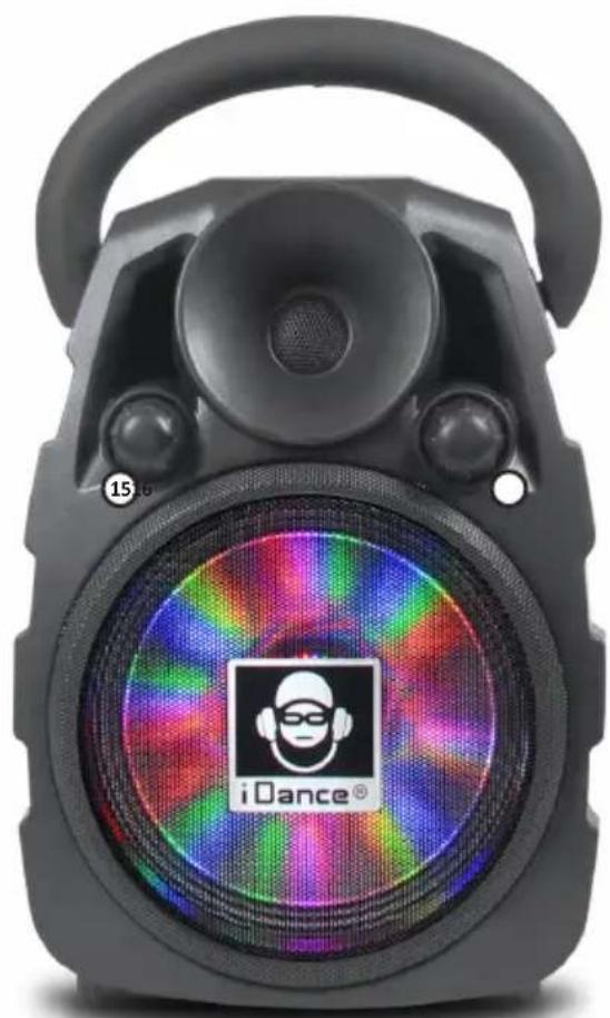 iDance Groove BULL 10 - BELANGRIJKE OPMERKING M.B.T. VOEDING EN INTERNE BATTERIJ - 2