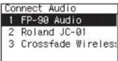 ROLAND R07 - Connexion d'un appareil Bluetooth déjà associé - 1