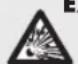 ULTIMATE SPEED ULG 12 A1 - EXPLOSION HAZARD! Protect - 1