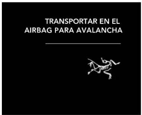 Arc'teryx Voltair 21827 - DURANTE EL DESPLIEGUE DE PRUEBA, ASEGÚRESE DE QUE SUCDE LO SIGUIENTE: - 1