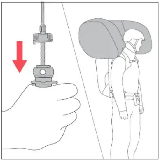 Arc'teryx Voltair 21827 - PASO 2: ENCIENDA EL AIRBAG PARA AVALANCHA - 4