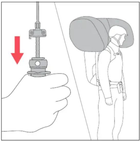Arc'teryx Voltair 21827 - SCHRITT 2: LAWINENAIRBAG EINSCHALTEN - 4