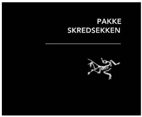 Arc'teryx Voltair 21827 - UNDER TESTUTL∅SINGEN MÅ DU SJEKKE AT F∅LGENDE SKJER: - 1