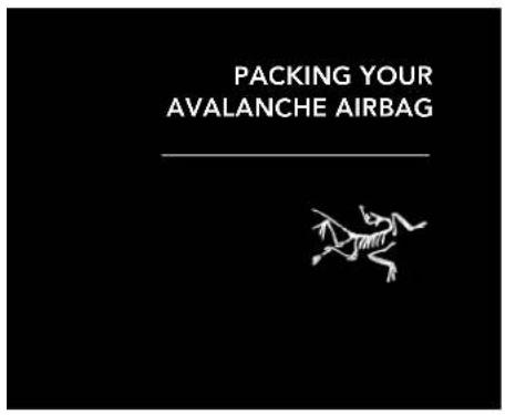 Arc'teryx Voltair 21827 - DURING YOUR TEST DEPLOYMENT MAKE SURE THE FOLLOWING ITEMS DO OCCUR: - 1