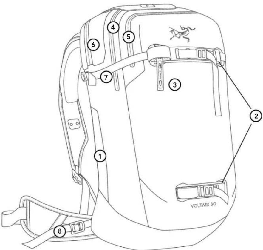 Arc'teryx Voltair 19568 - TABLE DES MATIÈRES - 2