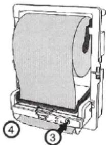 Lotus EnMotion Recessed - ZAVÁDĚNÍ VÝMĚNNÝCH ROLÍ (viz krok 5 – 8) - 2