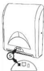 Lotus EnMotion Recessed - INSTALLATION DE NOUVEAUX ROULEAUX (voir étapes 5 - 8) - 1