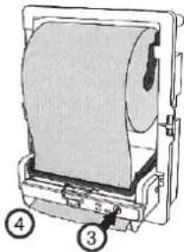 Lotus EnMotion Recessed - ILÆGNING AF NYE PAPIRRULLER (se trin 5 - 8) - 1