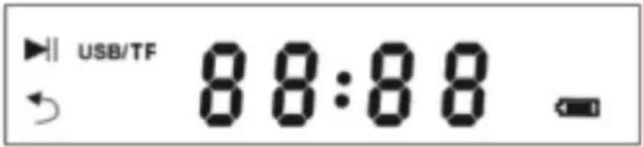 iDance Party Box BLASTER 10 - Descripción de la pantalla LED - 1