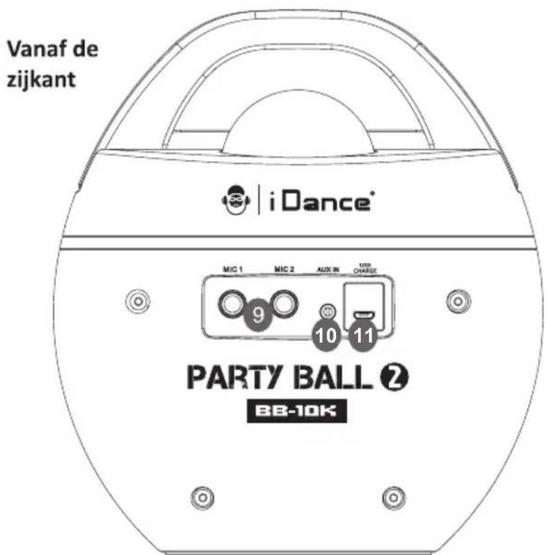 iDance Party Ball 2 BB10K - Functies - 2