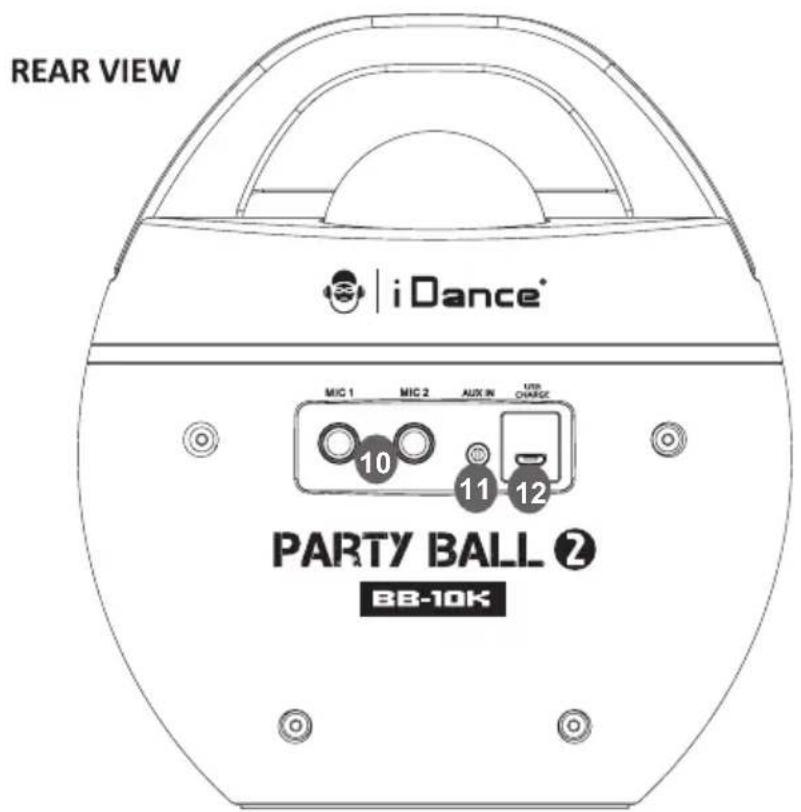 iDance Party Ball 2 BB10K - 2