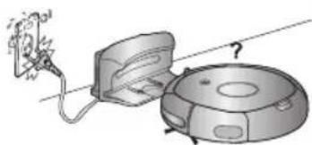SAMSUNG SR8848 - Mantenga el cable de alimentacion del cargador constanmente enchufado en la toma de corriente. - 1