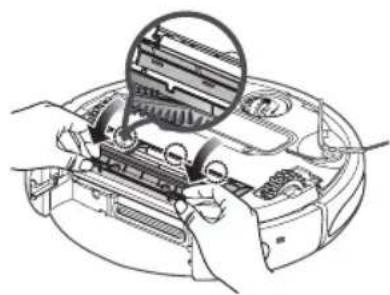 SAMSUNG SR8848 - Nettoyage du ROBOT aspirateur - 1
