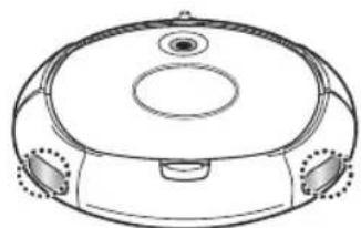 SAMSUNG SR8848 - Tem de desligar o interruptor de corrente na parte inferior da unidade principal antes de limpar o aspirador robot. - 5