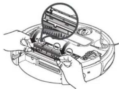 SAMSUNG SR8848 - LIMPAR O ASPIRADOR ROBOT - 1