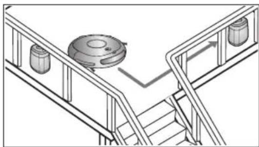 SAMSUNG SR8848 - Pour les tapis munis de longues franges, repliez ces dernières sous le tapis. - 3