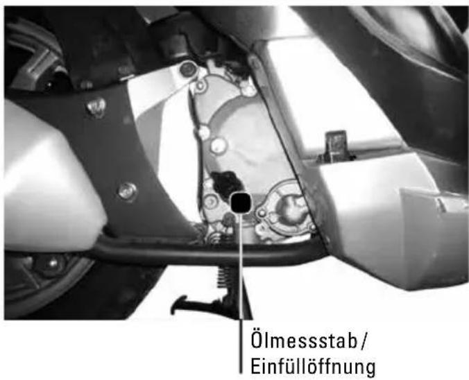 Tell Logik 125 - Prüfen des Motorölstandes - 2