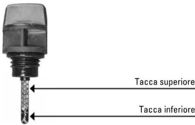 Tell Logik 125 - Verifica del livello dell'olio - 1