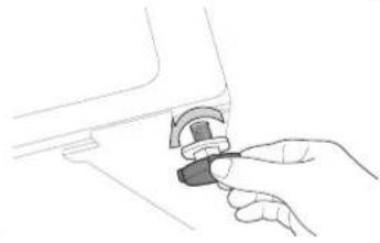 SAMSUNG WF1602NHWGYLE - Reglarea pictioruselor de echilibrare - 1