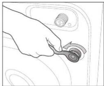 SAMSUNG WF1602NHWGYLE - Enlever les vis de transport - 1