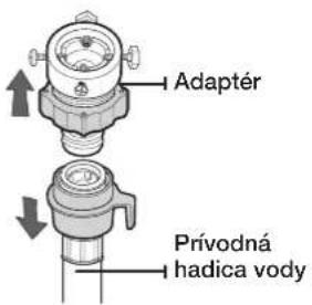 SAMSUNG WF1602NHWGYLE - Pripojenie privodnej hadice vody (Vybrané modely) - 1