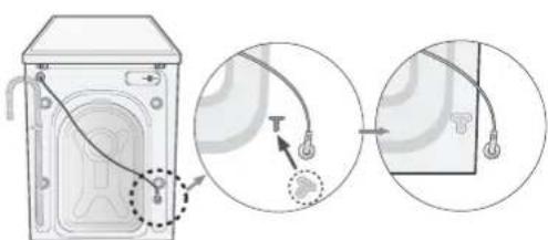 SAMSUNG WF1602NHWGYLE - Removing the shipping bolts - 6