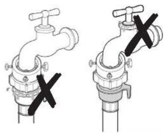 SAMSUNG WF1602NHWGYLE - Connecting the water supply hose (selected models) - 6