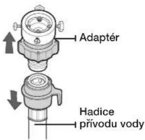 SAMSUNG WF1602NHWGYLE - Pripojení hadice prífvodu vody (vybrané modely) - 1