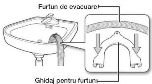 SAMSUNG WF1602NHWGYLE - Conectarea furtunului de evacuare - 1