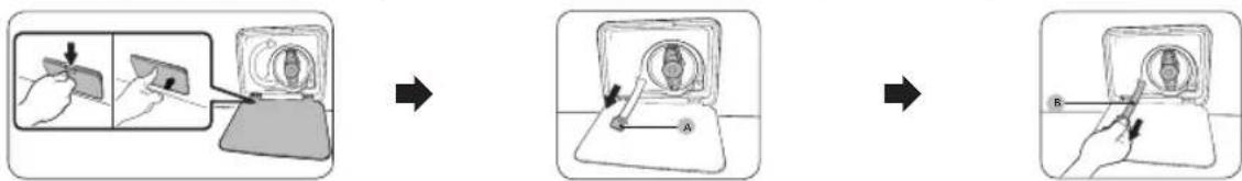 SAMSUNG WD80J5A10AW - Vidange d'urgence - 1