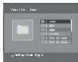 SAMSUNG DVDD530K - Menu clips pour MP3/WMA/JPEG/MPEG4/CD Audio - 1