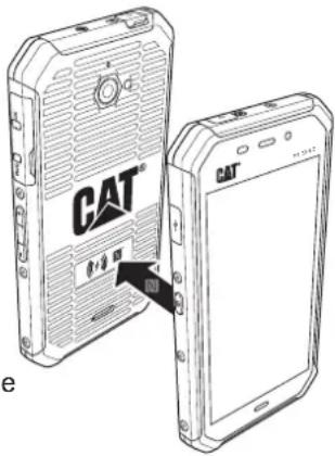 CAT S50 - Activer la fonction NFC - 1