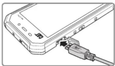 CAT S50 - Chargement de la batterie - 1
