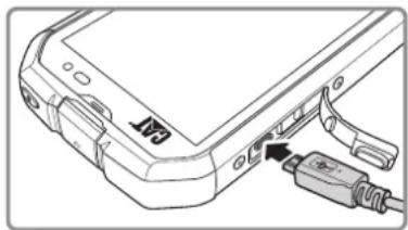 CAT B15Q - Chargement de la batterie - 1