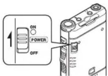 OLYMPUS DS9500 - Virran kytkemenin - 3