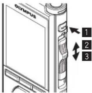 OLYMPUS DS9500 - Inspelning - 1