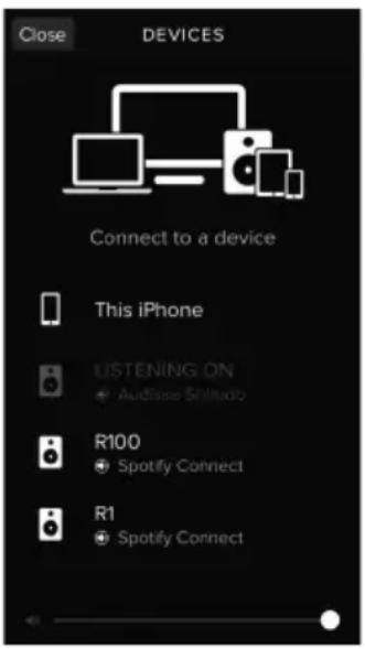 PerfectPro Worktube - Playing music by Spotify Connect - 1