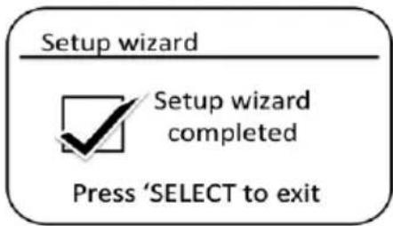 PerfectPro Worktube - Het instellen met de "SET-UP WIZARD" - 28