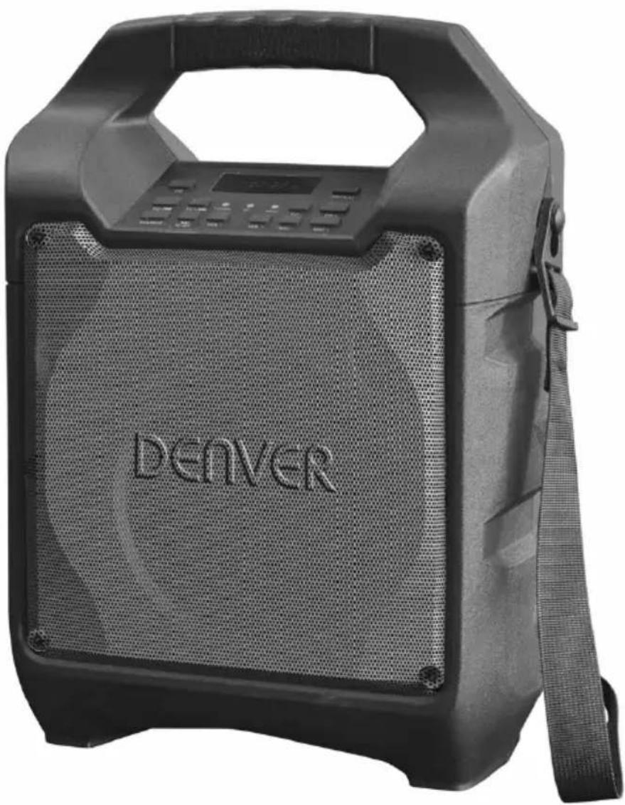 DENVER TSP203 - ALTAVOZ BLUETOOTH PORTÁTIL - 1