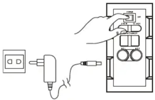 DENVER TSP203 - CONEXIÓN DE ALIMENTACIÓN - 1