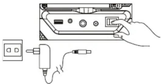 DENVER TSP203 - COLLEGAMENTO DELL'ALIMENTAZIONE - 2