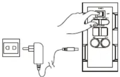 DENVER TSP203 - VIRRAN KYTKENTÄ - 1