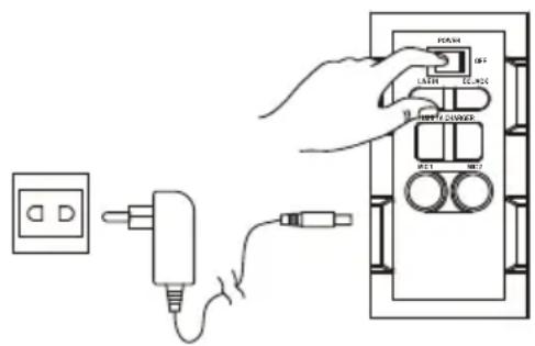 DENVER TSP203 - LIGAÇÃO DA ALIMENTAÇÃO - 1